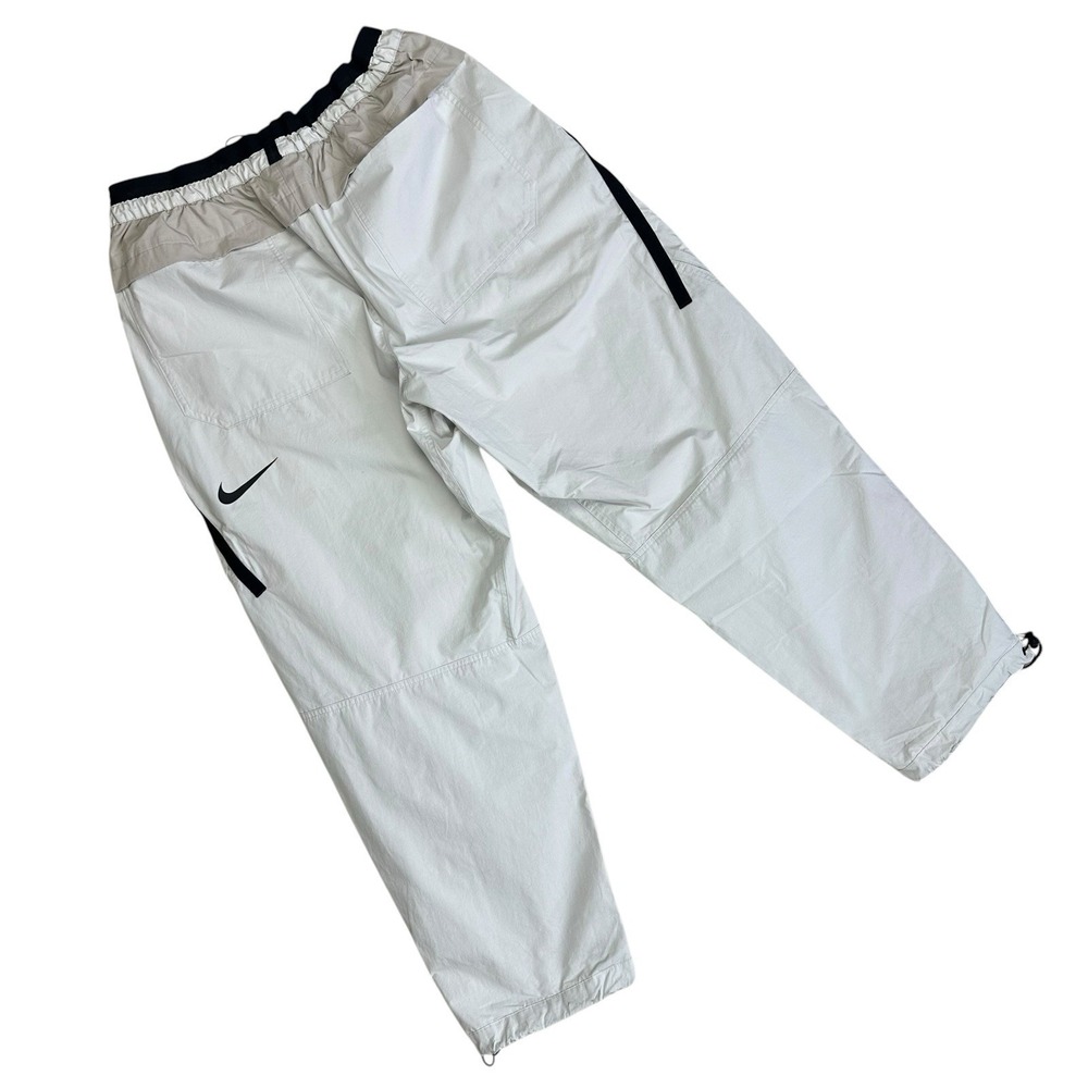 Nike Pants Tech Pack Woven Athletic Cargo Ivory Gray Men L CU3761-077 Performanc